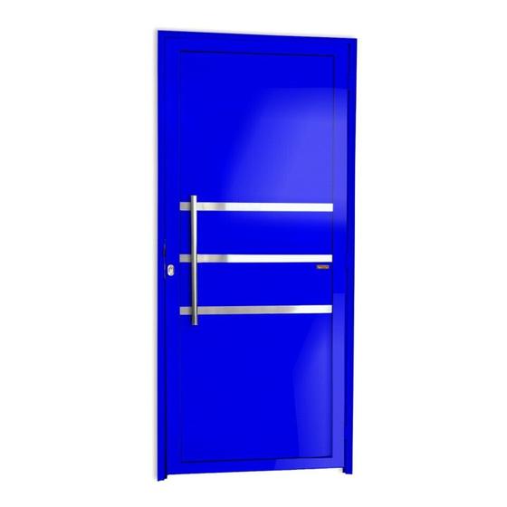 Imagem de Porta Lambril com Friso com Puxador Super 25 210cm x 90cm Brimak