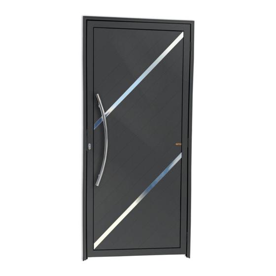 Imagem de Porta Lambril Duna com Puxador Super 25 210cm x 90cm Brimak