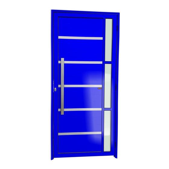 Imagem de Porta Lambril Miraggio com Puxador Super 25 210cm x 90cm Brimak