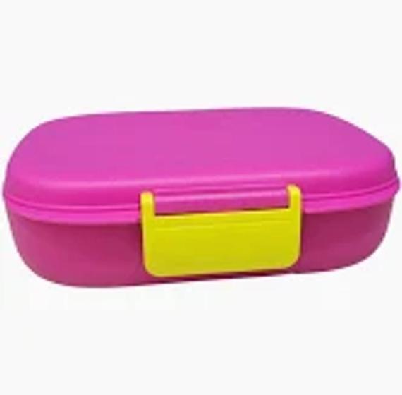 Imagem de Porta Lanche Descomplica Pink Tupperware