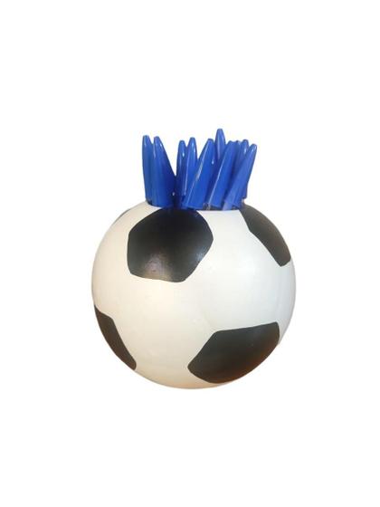 Imagem de Porta Lápis Ou Vaso Formato De Bola Futebol Ceramica