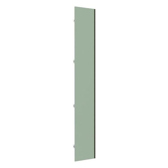 Imagem de Porta Lateral Para Roupeiro 4 Portas Com Puxador Inox Verde