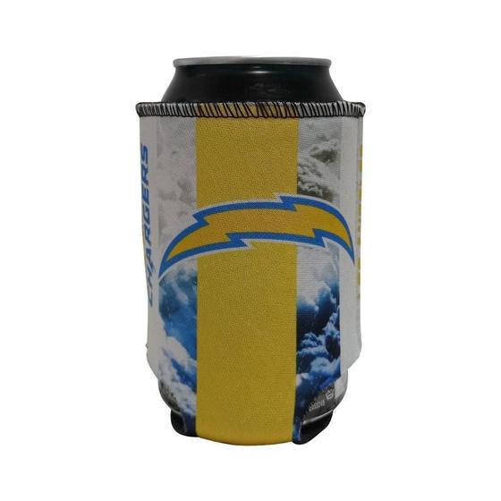 Imagem de Porta Latinhas Neoprene Los Angeles Chargers Nfl Amarelo