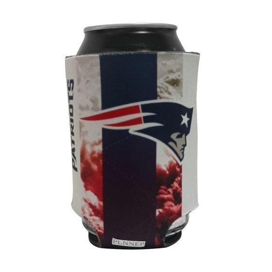 Imagem de Porta Latinhas Neoprene New England Patriots Nfl Branco