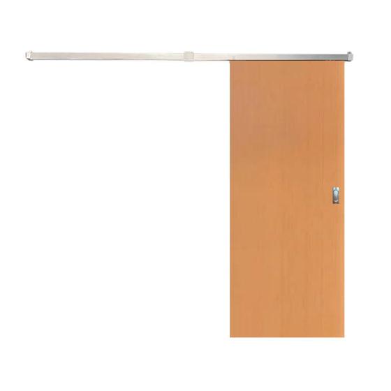 Porta lisa de correr 210x70 kit aluminio Menor preço em Porta lisa de correr 210x70 kit aluminio