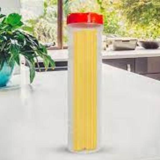 Imagem de Porta Macarrão Com Tampa Rosca Arcaplast 1390ML Artigo Cozinha Grande Tampa Rosca 31cm