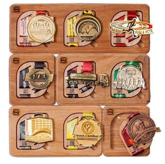 Imagem de Porta Medalhas Para 9 Medalhas - Hobby Medals