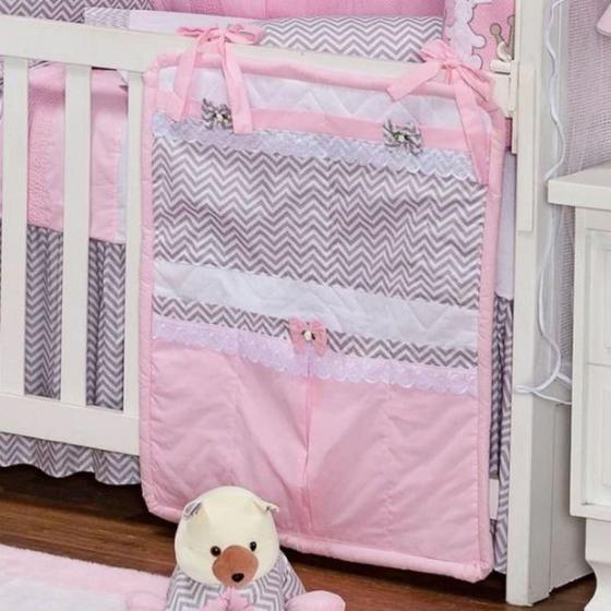 Imagem de Porta Objetos De Bebê Imperiale Rosa01 Peça - Coleção Conforto - Happy Baby