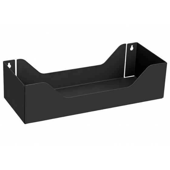 Imagem de Porta Objetos Preto Organizador Multiuso de Acessórios Suporte para Trecos de Parede Organize Masutti