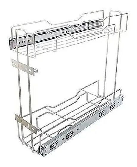 Imagem de Porta Óleo / Latas Tempero Inox 125x350x400mm Jomer 3364