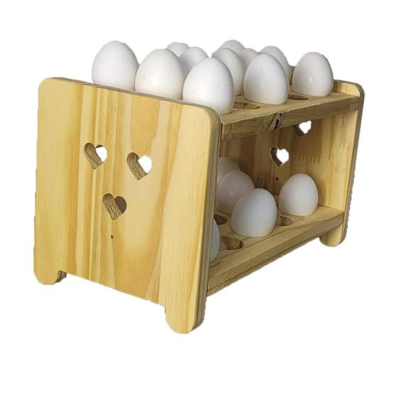 Imagem de Porta Ovos Para 30 Unidades - Três Corações Reto