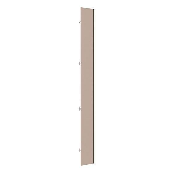 Imagem de Porta para Closet Individual 25cm com Puxador Perfil Inox Luciane Móveis