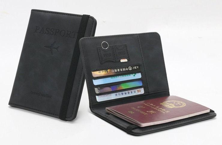 Imagem de Porta Passaporte Carteira Documentos Cartões Impermeável