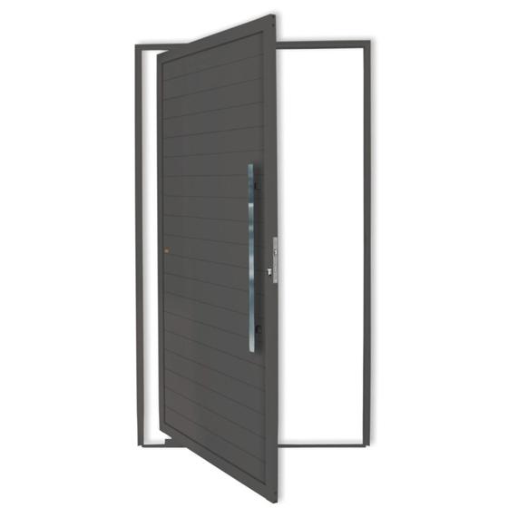 Imagem de Porta Pivotante Lambril com Puxador Super 210cm x 120cm Brimak