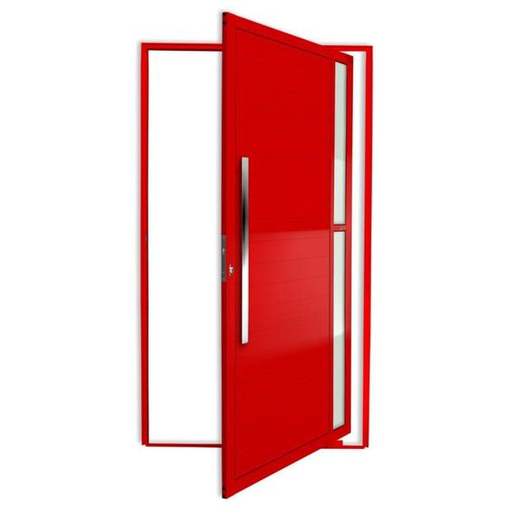 Imagem de Porta Pivotante Lambril Visione com Puxador Super 210cm x 120cm Brimak
