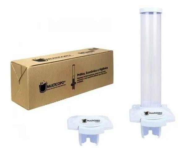 Porta Poupa Copo Dispenser Descartaveis Multicopo Água 200ml Branco Menor preço em Porta Poupa Copo Dispenser Descartaveis Multicopo Água 200ml Branco