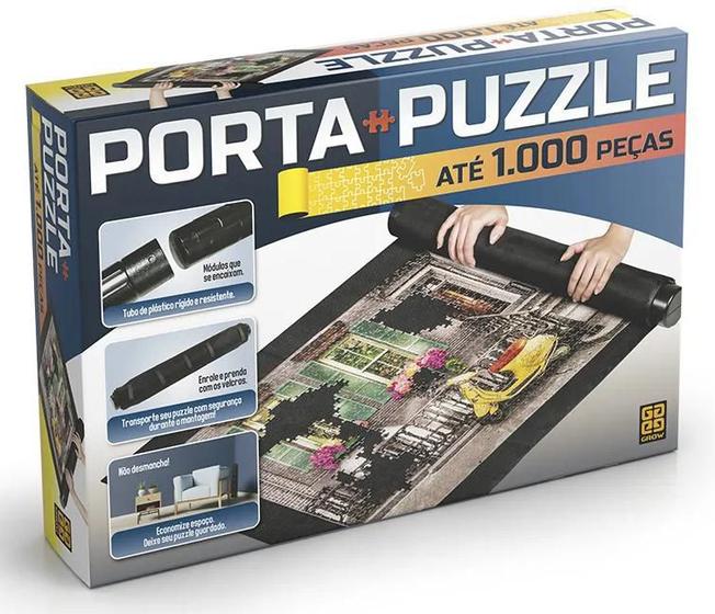 Imagem de Porta Puzzle Quebra Cabeça Até 1000 Peças Grow 03466