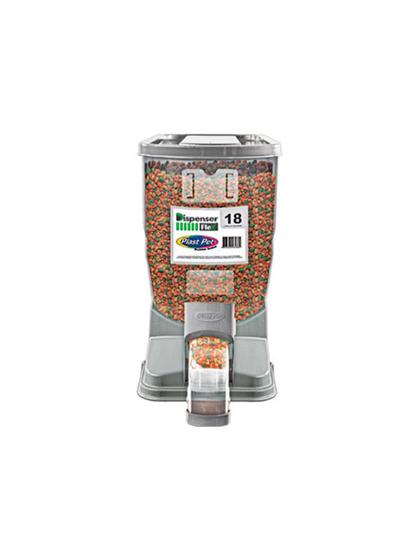 Porta Ração Dispenser 18 Litros Ou 8 Kg Menor preço em Porta Ração Dispenser 18 Litros Ou 8 Kg