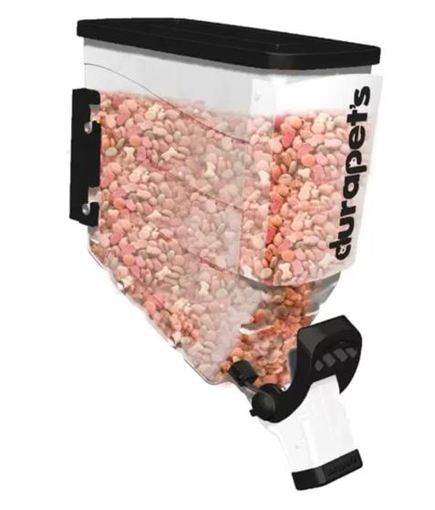 Imagem de Porta Ração Dispenser Individual 40 Lts para fixação em parede - Durabox PetFood One