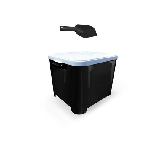 Porta Ração Pet Até 15 Kg + Pá Dosadora Furacão Pet é boa?