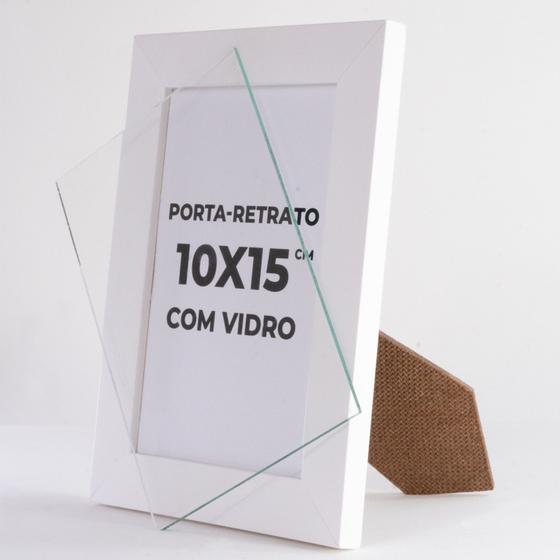 Imagem de Porta Retrato 10x15 cm Com Vidro Para Foto Moldura A6