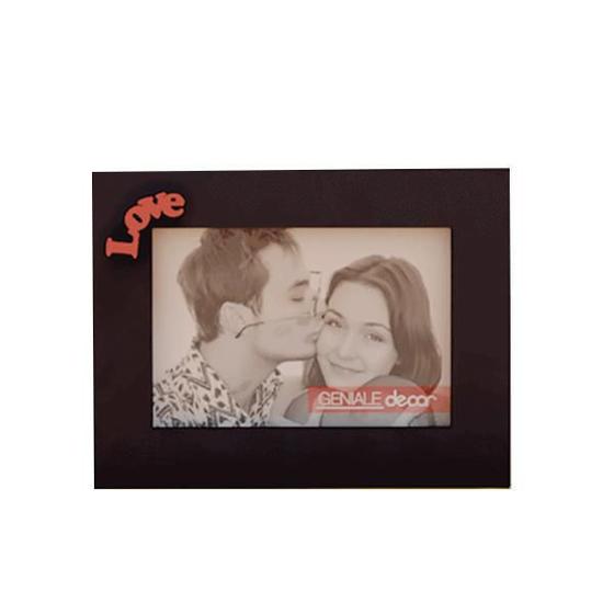 Imagem de Porta Retrato 10X15 Love Geniale H16 Preto