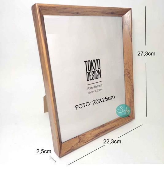Imagem de Porta Retrato Basic Tokyo Design Moldura MDF 20x25cm