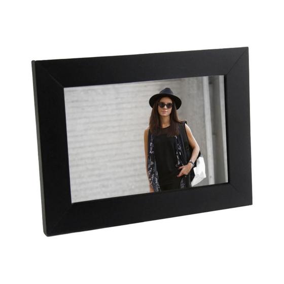 Porta Retrato de Madeira Lisa 10x15 - PRSC-PR Preto Menor preço em Porta Retrato de Madeira Lisa 10x15 - PRSC-PR Preto