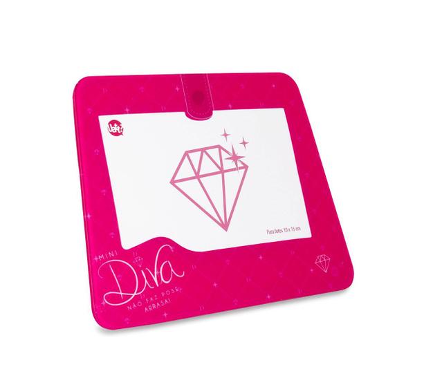 Porta Retrato de Vidro Modelo Bolsa Mini Diva Menor preço em Porta Retrato de Vidro Modelo Bolsa Mini Diva
