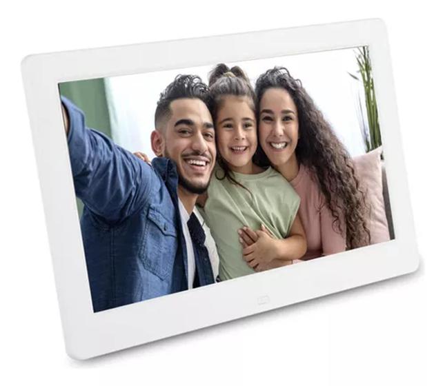 Imagem de Porta Retrato Digital 12 It-blue 1207 Wifi, Vídeo, Touch.