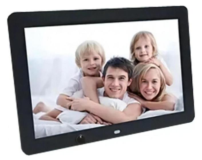 Imagem de Porta Retrato Digital LCD com Controle Usb Card Sd 12 Polegadas