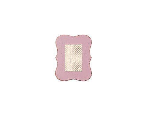 Imagem de Porta retrato rosa em mdf - 10x15cm