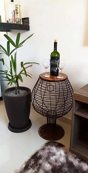 Imagem de Porta Rolhas Vinho Mesa Taça Enfeite De Sala Varias Cores