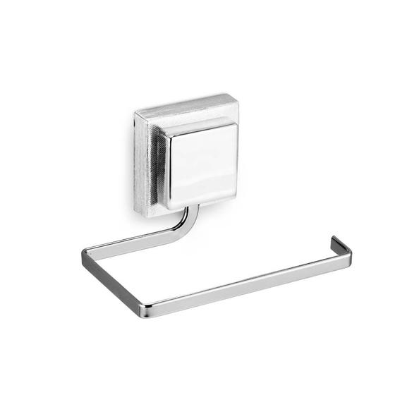 Porta Rolo de Papel Higiênico Piatina em Aço com fita colante 3M Cromado 13x9x7,7cm - Arthi Menor preço em Porta Rolo de Papel Higiênico Piatina em Aço com fita colante 3M Cromado 13x9x7,7cm - Arthi