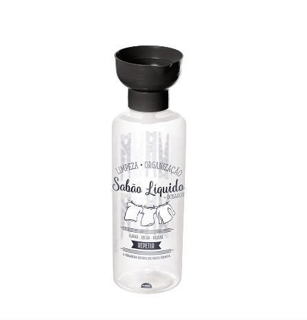 Imagem de Porta sabao liquido com dosador plasutil 970ml