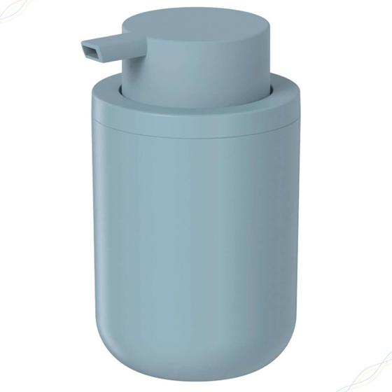 Imagem de Porta Sabonete Líquido Bold Azul Glacial Dispenser Sabonete 300ml Banheiro Lavabo