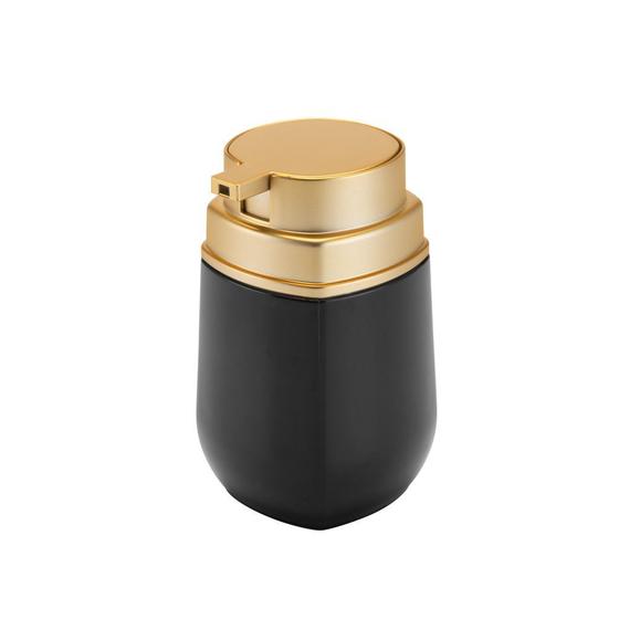 Imagem de Porta Sabonete Líquido Linha Conceito Preto e Dourado-ARTHI