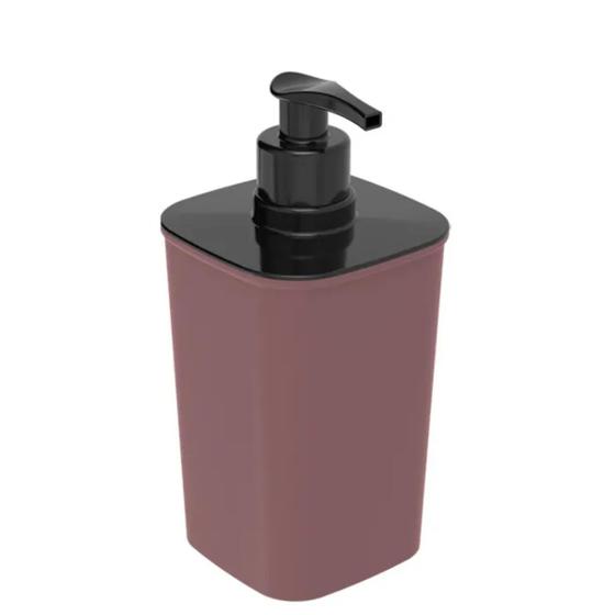 Imagem de Porta sabonete liquido rose com preto