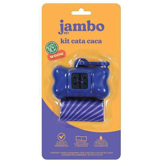Imagem de Porta Sacola New Roxo com 2 Rolos - Jambo