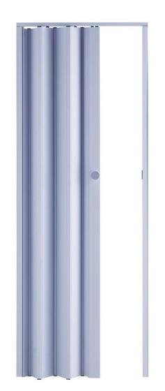 Porta Sanfonada de PVC 210x80cm Branco Easy Lock Araforros Menor preço em Porta Sanfonada de PVC 210x80cm Branco Easy Lock Araforros