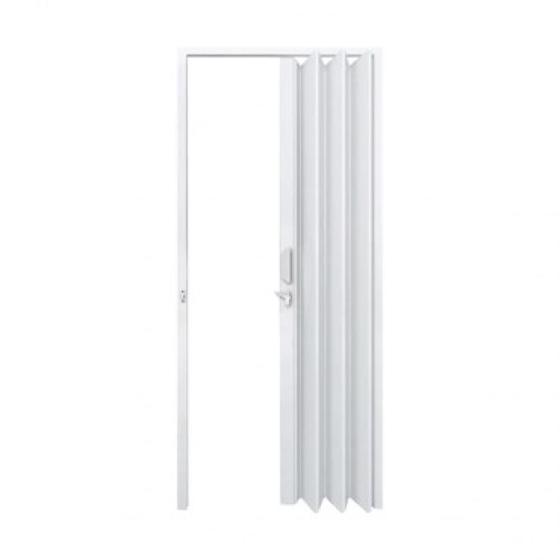 Imagem de Porta Sanfonada De Pvc 80cm Branco Fortlev