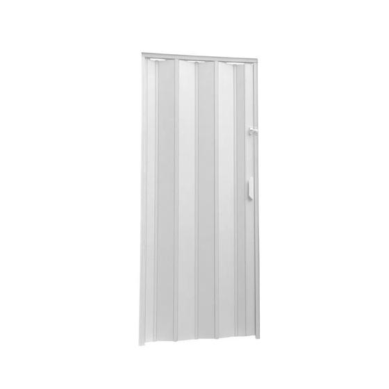 Porta Sanfonada PVC 0,60x2,10 Multilit Branco Menor preço em Porta Sanfonada PVC 0,60x2,10 Multilit Branco