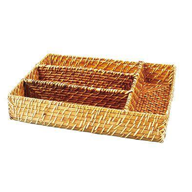 Imagem de Porta talheres rattan 34 cm class home