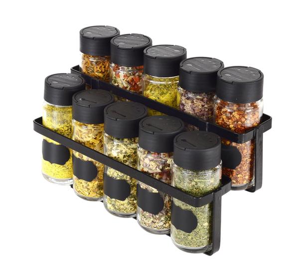 Porta Tempero e Condimentos kit com 10 pote tempero Menor preço em Porta Tempero e Condimentos kit com 10 pote tempero
