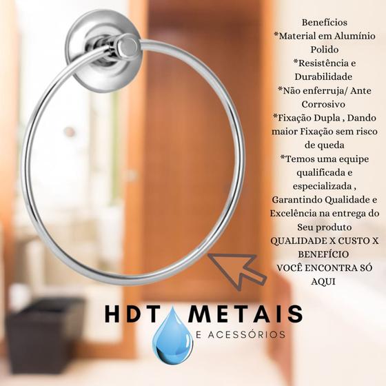 Porta Toalha Rosto Suporte Argola Toalheiro Aço Inoxidável Menor preço em Porta Toalha Rosto Suporte Argola Toalheiro Aço Inoxidável