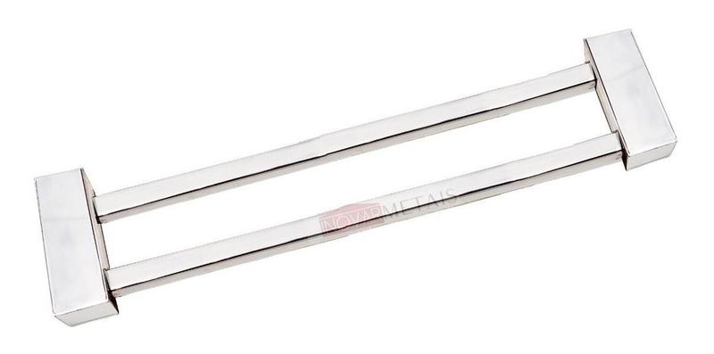 Imagem de Porta Toalhas De Parede Duplo 40 Cms Quadrado Inox - Ilhéus