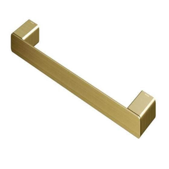 Imagem de Porta Toalhas De Rosto Bastão 30Cm Docolflat Ouro Escovado