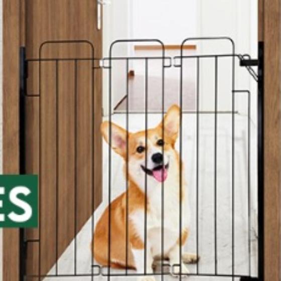 Portão Grade Dobrável Flex Pet Cachorros 80 cm Menor preço em Portão Grade Dobrável Flex Pet Cachorros 80 cm