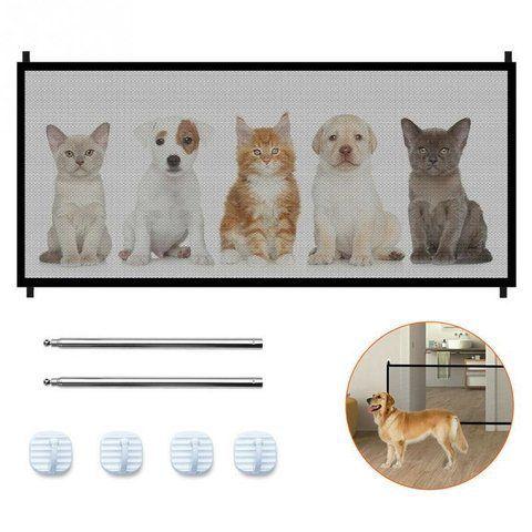 Portão Tela Grade De Porta Varanda Apartamento Cachorros Pequeno Medio Pet Cães 1,50 Largura X 0,70 Altura .. - Online Imagem de Portão Tela Grade De Porta Varanda Apartamento Cachorros Pequeno Medio Pet Cães 1,50 Largura X 0,70 Altura ..
