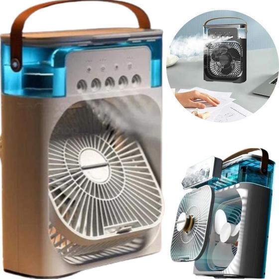 Imagem de Portátil Branco Ventilador Mini E Compacto